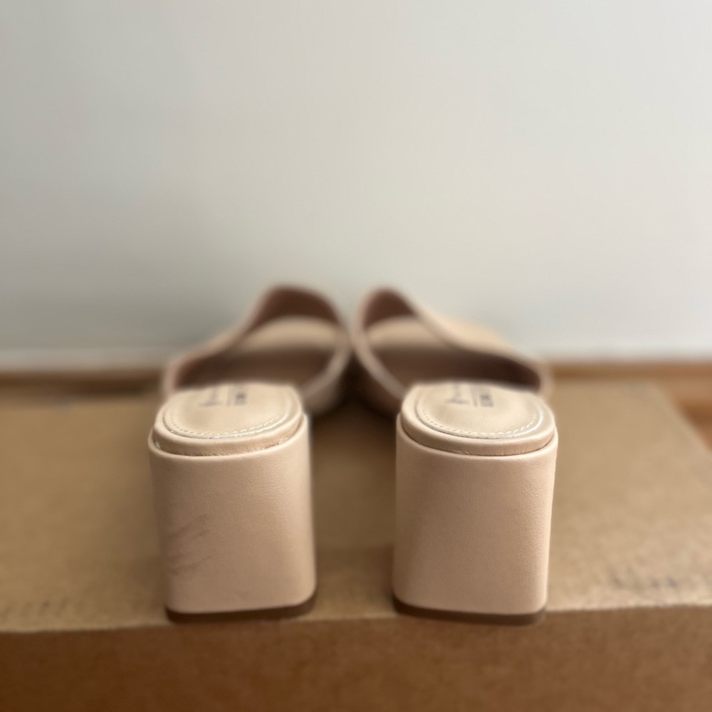 Call It Spring Cream Women's Mules - Picture 4 of 5